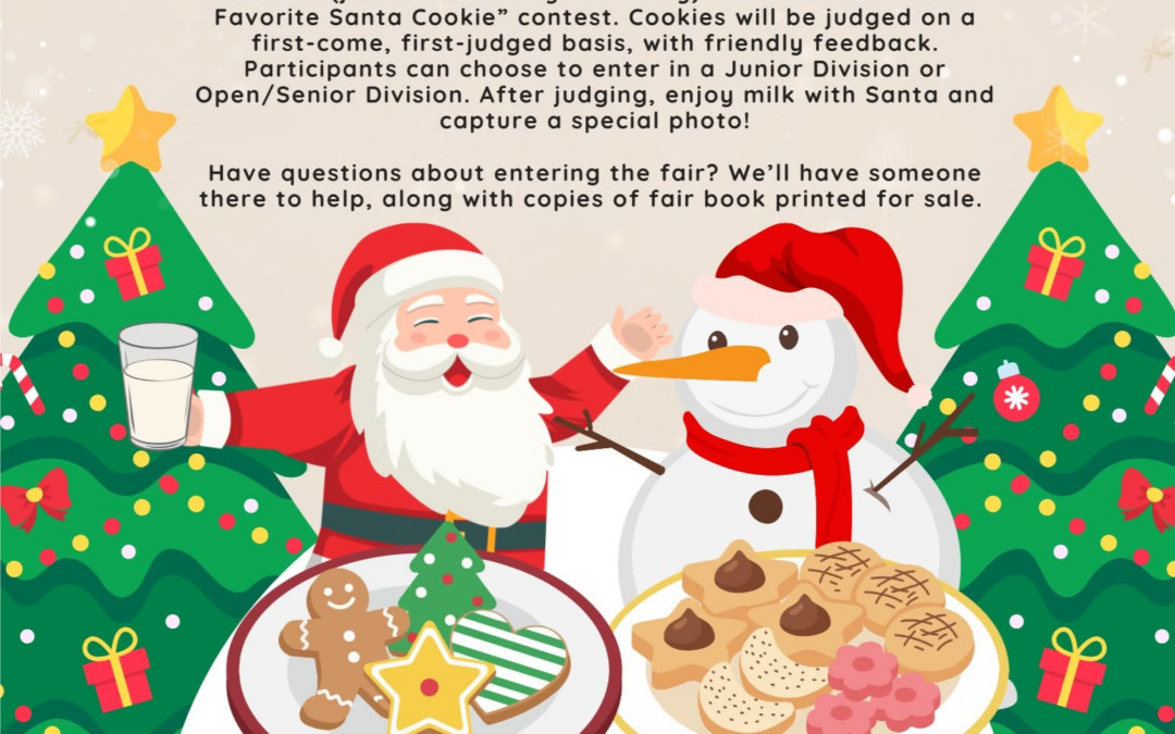 Santa’s Favorite Cookie Contest- Dairy Pop-Up Event
